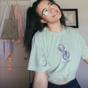 “Life is good” t shirt!